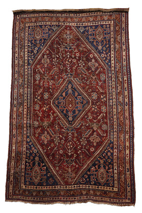 Shiraz Main Carpet Iran 5 ft. 10 in. x 8 ft. 10 in. image 1