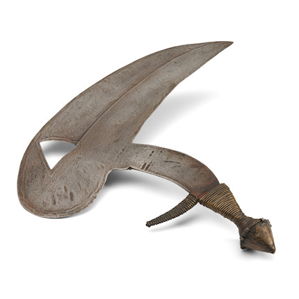 A Fang knife ht. 13, wd. 14 1/2 in. image 3