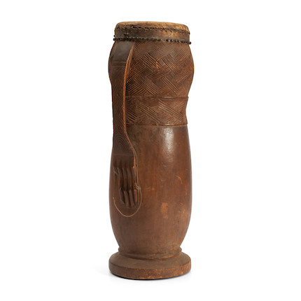 A Kuba drum ht. 29 in. image 1