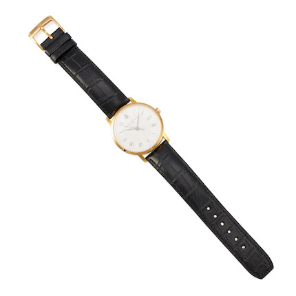BAUME & MERCIER AN 18K GOLD WRISTWATCH image 2