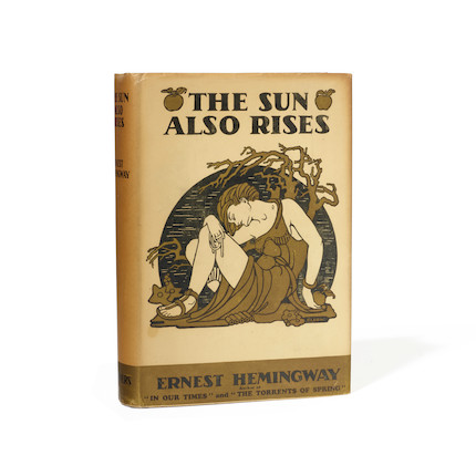 HEMINGWAY, ERNEST. 1899-1961.  The Sun Also Rises. New York Charles Scribner's Sons, 1926. image 2