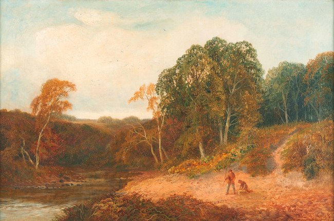 Bonhams Skinner : CHARLES LEAVER SHAW (BRITISH, 1853-1903) AUTUMN ...