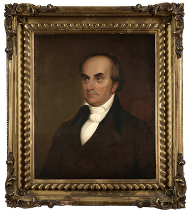 Bonhams Skinner : 19th Century American School Portrait of Daniel ...