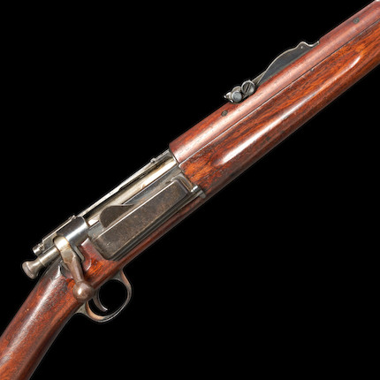 Bonhams Skinner : Springfield Model 1896 Krag-Jorgensen Bolt-action Rifle,