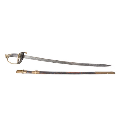 Bonhams Skinner : U.S. Model 1850 Staff & Field Officers Sword and ...