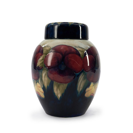 Bonhams Skinner : William Moorcroft for Moorcroft Pottery Covered Jar ...