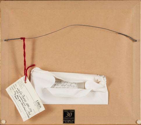 Bonhams Skinner : Attributed to Waldo Peirce (American, 1884-1970