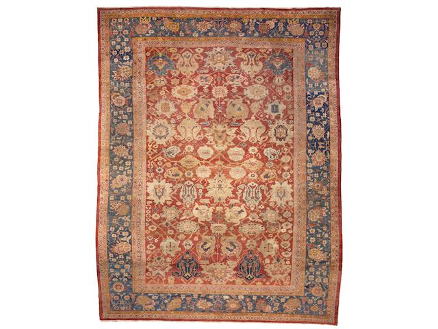 A Sultanabad carpet Central Persia, Size approximately 11ft x 14ft 3in