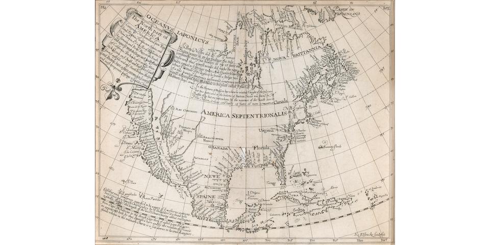 Briggs, Henry.  The North Part of America. [London: 1625].