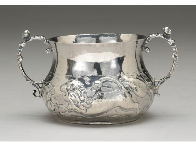 Charles II Silver Porringer