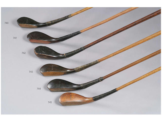 A James Wilson long nose Play Club, circa 1850,