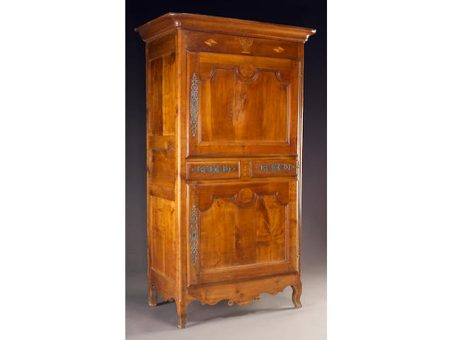 A Louis XVI inlaid cherry bonneti&#232;re