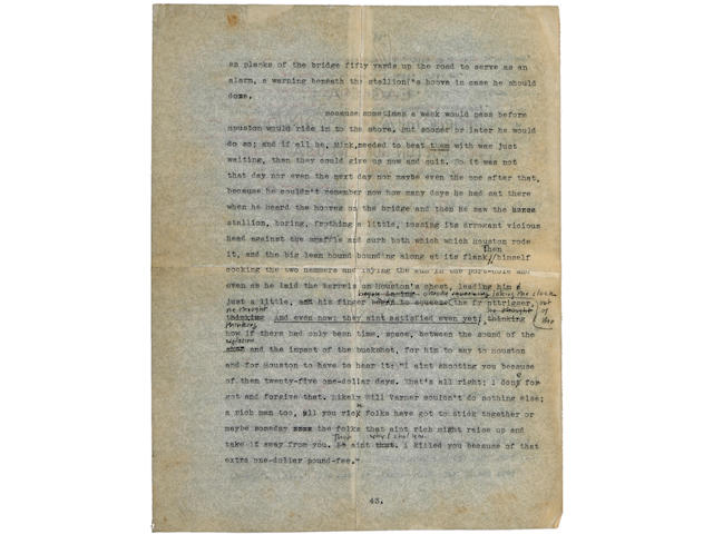 FAULKNER, WILLIAM.