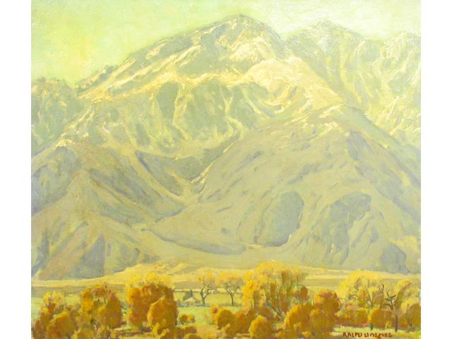 Ralph William Holmes (American 1876-1963) Near Palm Springs 24 x 28in (unframed)