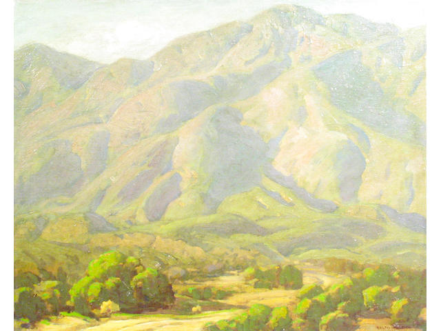 Ralph William Holmes (American 1876-1963) Desert Wash 24 x 28in (unframed)