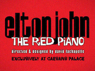 Elton John The Red Piano VIP tickets Donated by Elton John AIDS Foundation and Spago