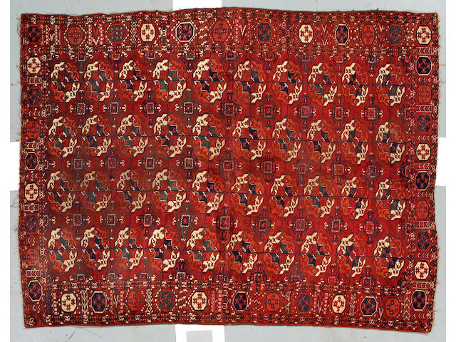 A Saryk Main rug size approximately 7ft 10in x 6ft
