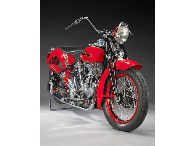 From Silverman Museum Racing,1937 Crocker &#8216;Hemi-Head&#8217; V-Twin Motorcycle Engine no. 376119