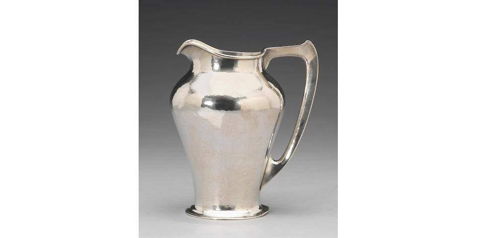 Hand Wrought Sterling Water Pitcher by Kalo