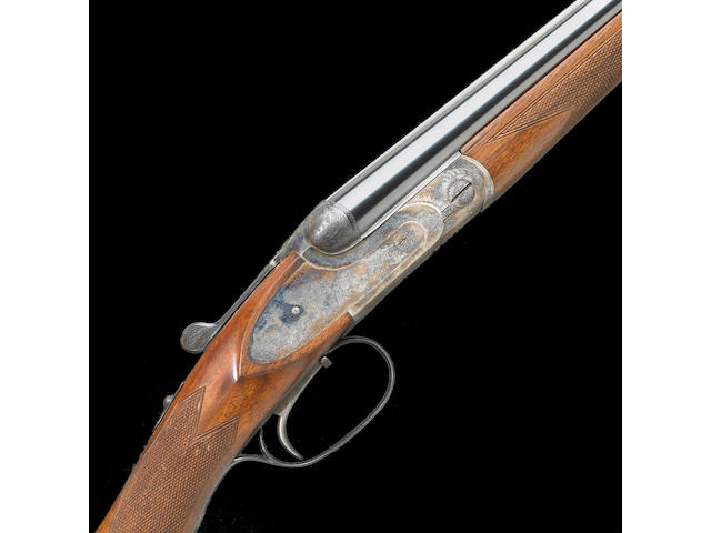 A .410 gauge double barrel sidelock shotgun by Francotte