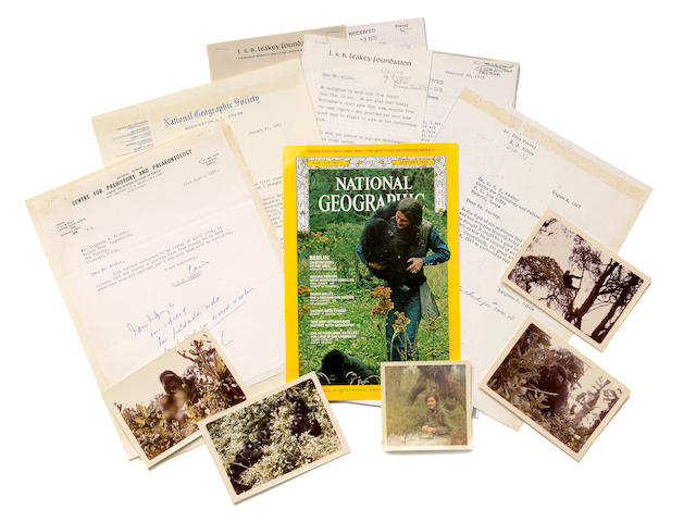 LEAKEY, LOUIS, and FOSSEY, DIAN.  1932-1985.
