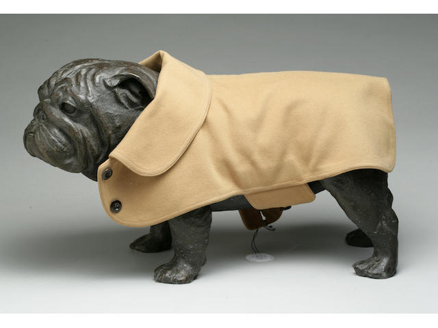 Group lot of three woolen Pug coats