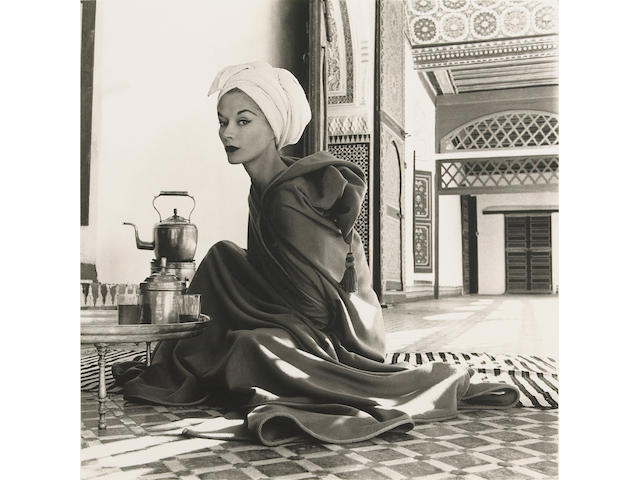 Irving Penn (American, born 1917); Woman in Moroccan Palace (Lisa Fonssagrives-Penn), Marrakech;