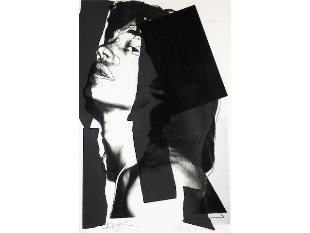 Andy Warhol (American, 1928-1987); Mick Jagger;