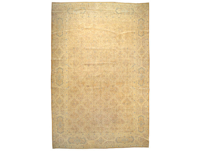 A Lavar Kerman carpet South Central Persia, size approximately 13ft. x 20ft.