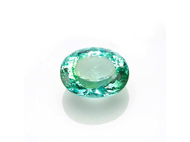 Exceptional and Large &#8220;Paraiba&#8221; Tourmaline