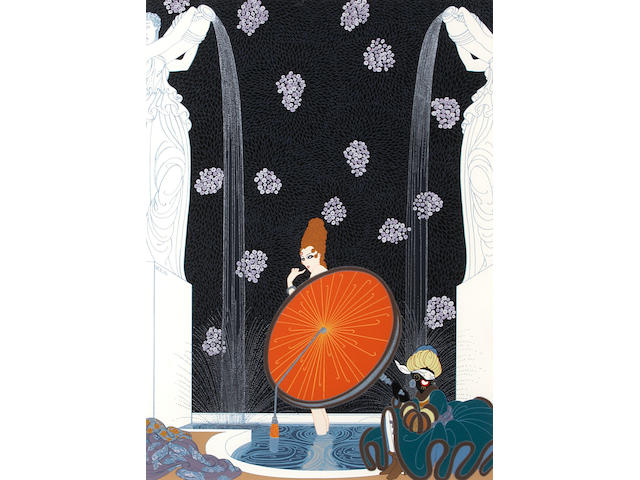 Ert&#233; (Romain de Tirtoff) (Russian, 1892-1990); Bath of the Marquise;