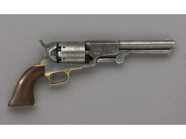 A Colt First Model Dragoon percussion revolver