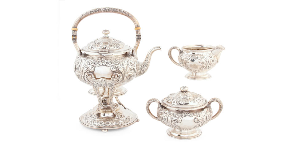 American Sterling Six Piece Tea and Coffee Service