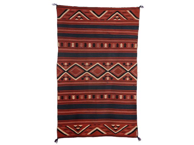 A Navajo child's blanket