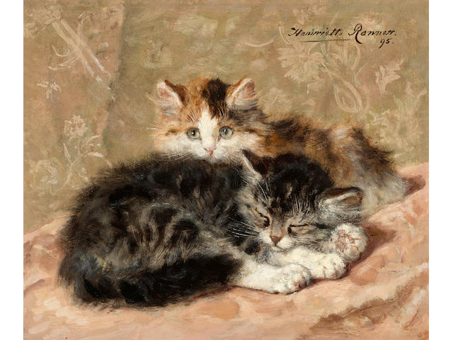 ornament tvilling Afskrække Bonhams : Cats Abound At Bonhams' 19th Century European Paintings Sale