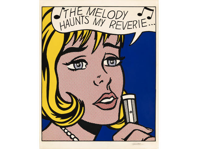 Roy Lichtenstein (1923-1997); Reverie, from 11 Pop Artists Portfolio, Vol. II;