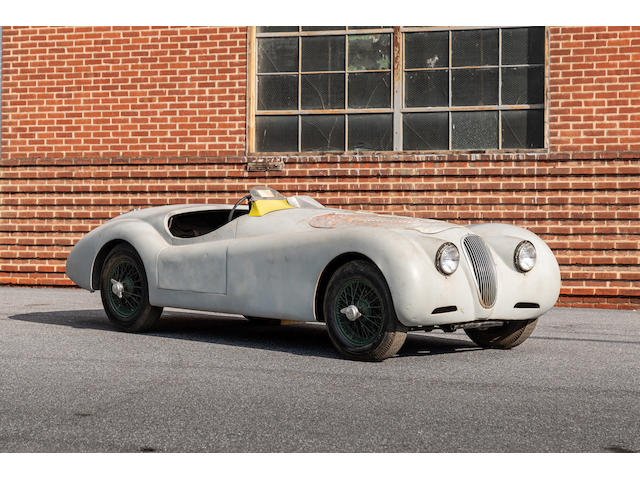 <B>1951 Jaguar XK120 LT3 Works Lightweight Sports Racer-LT3</B><br />  Chassis no. 660741 <br />Engine no. unnumbered block, cylinder head E-1012-8 (ex C-type)