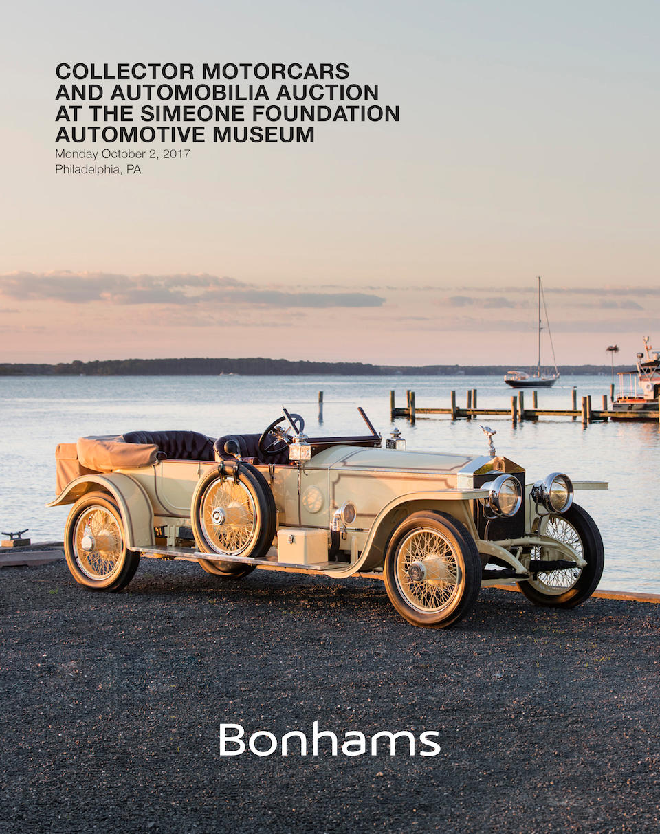 Bonhams Collectors Motorcars And Automobilia Philadelphia Simeone Foundation Automotive Museum