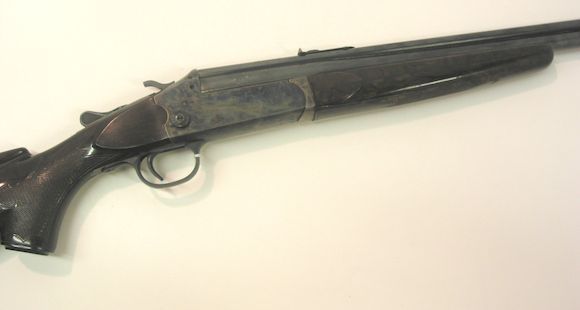 Bonhams : **A .22/.410 Stevens over/under combination gun with USAF ...