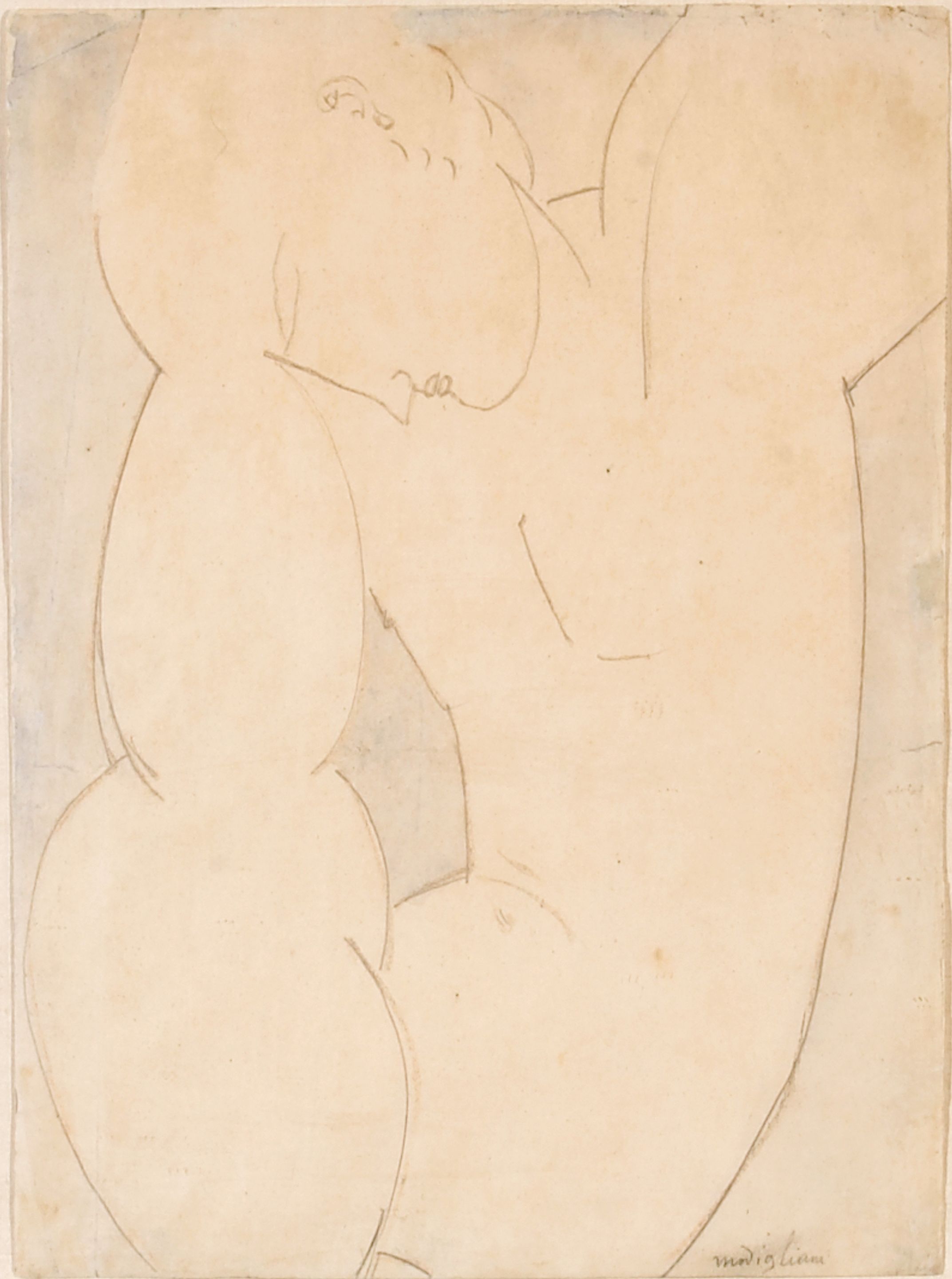 Seated Figure (Caryatid)