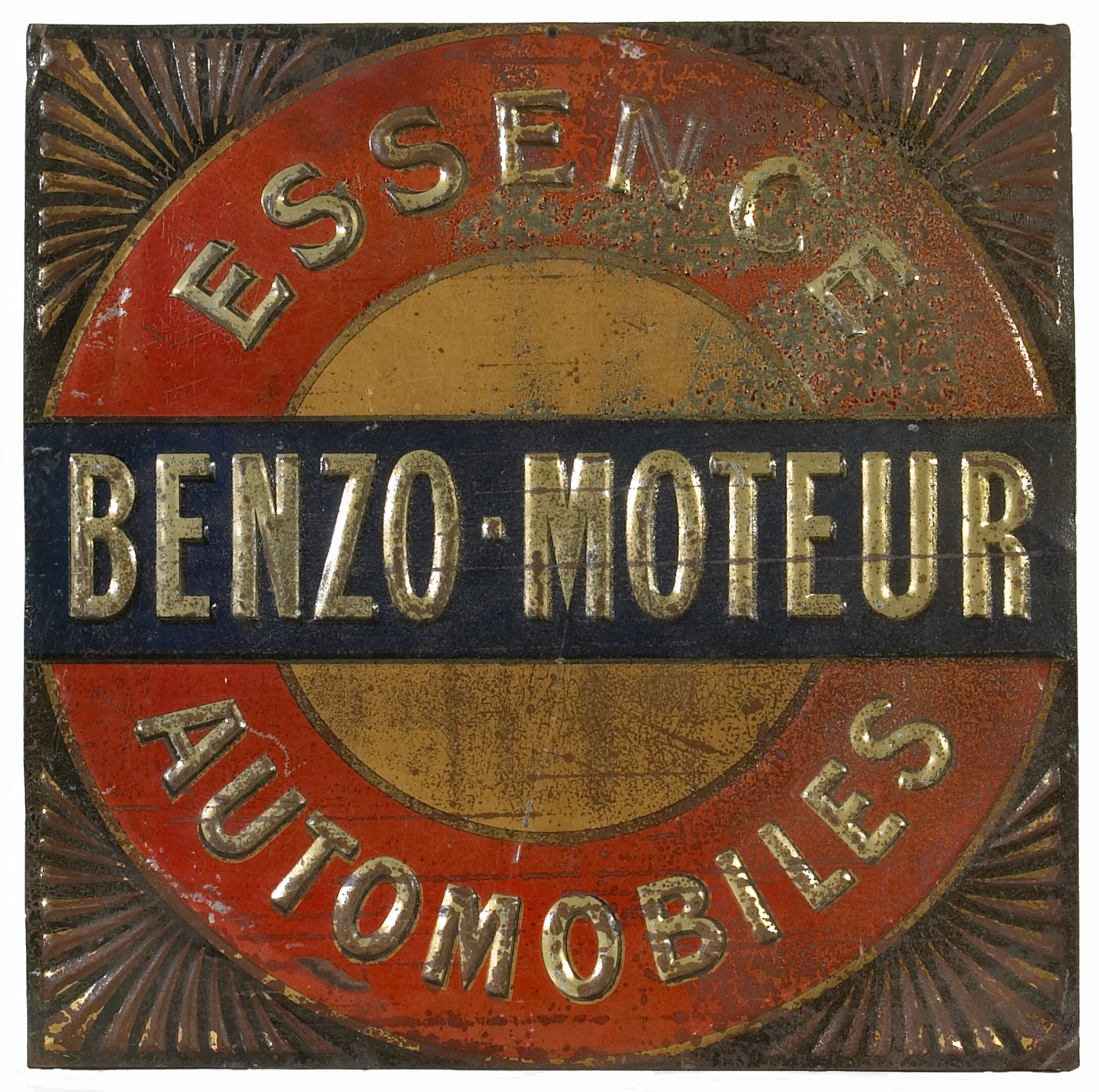 Bonhams Cars : A rare Benzo-Moteur Essence Automobiles sign, French ...