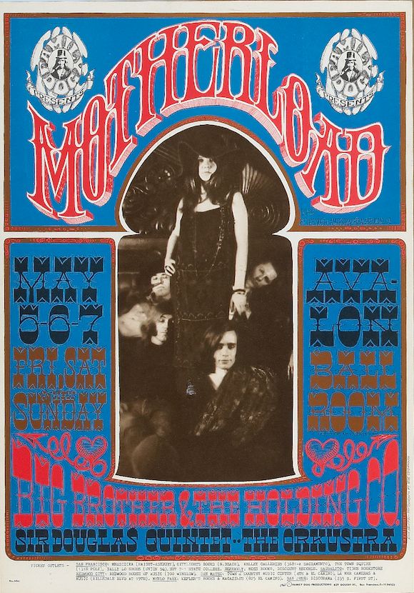 Bonhams : A Janis Joplin concert poster