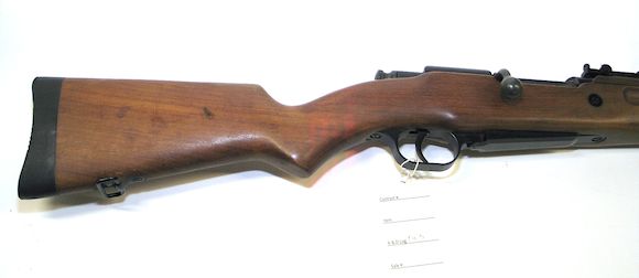 Bonhams : A Danish Madsen M47/Columbian M1958 bolt action rifle