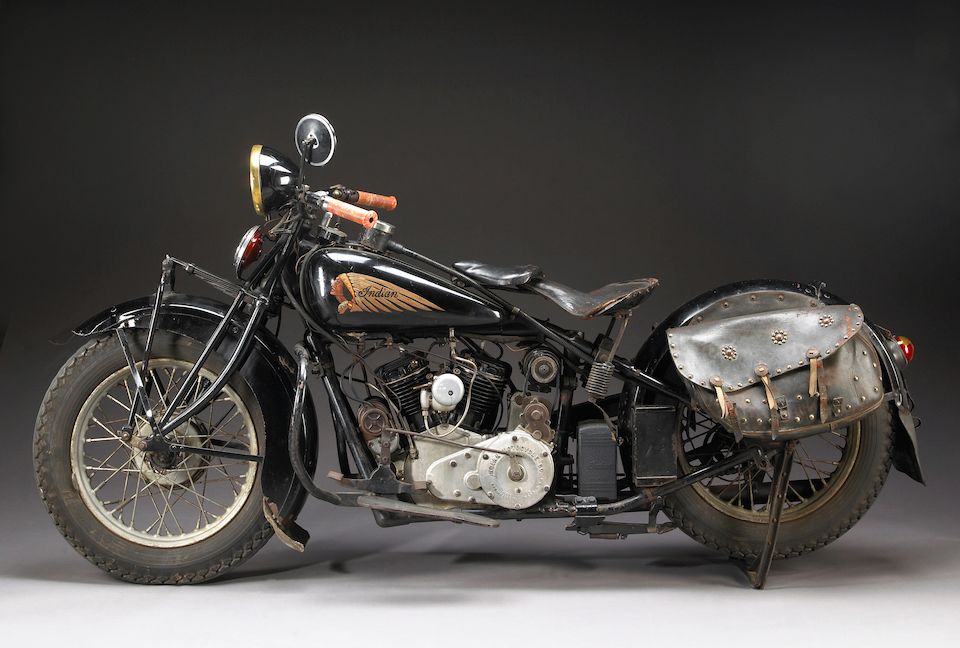Bonhams 1932 Indian 45ci Scout Frame no. BOC650