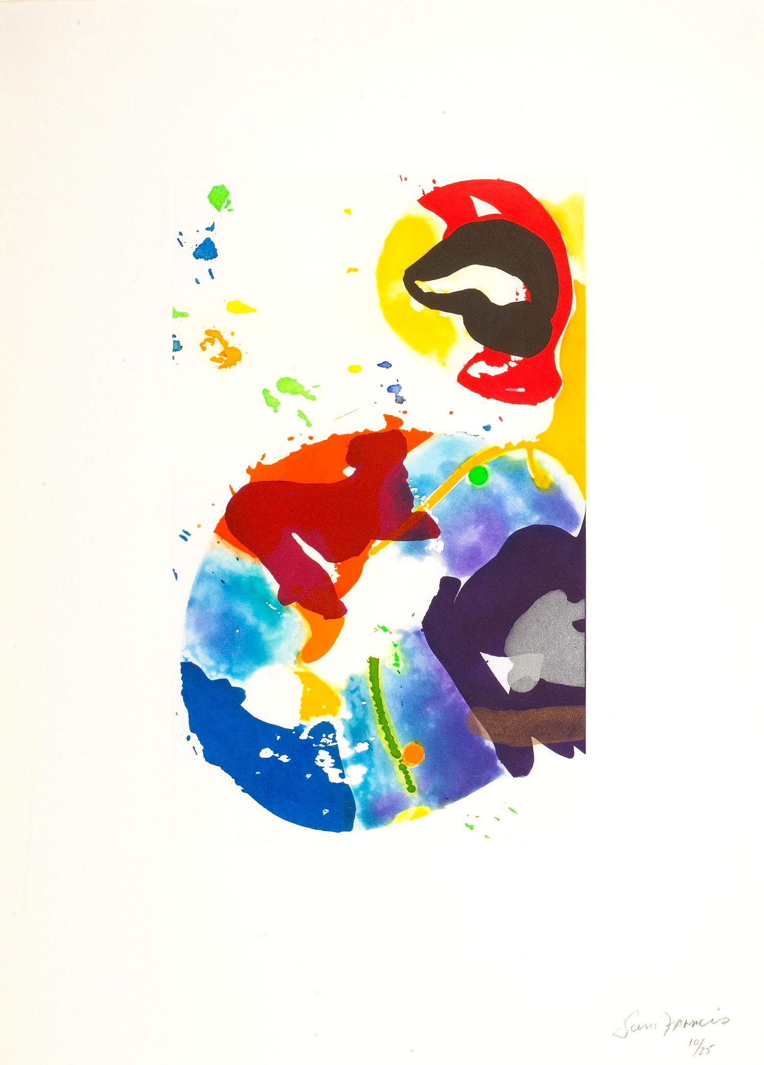 Sam Francis; Untitled;