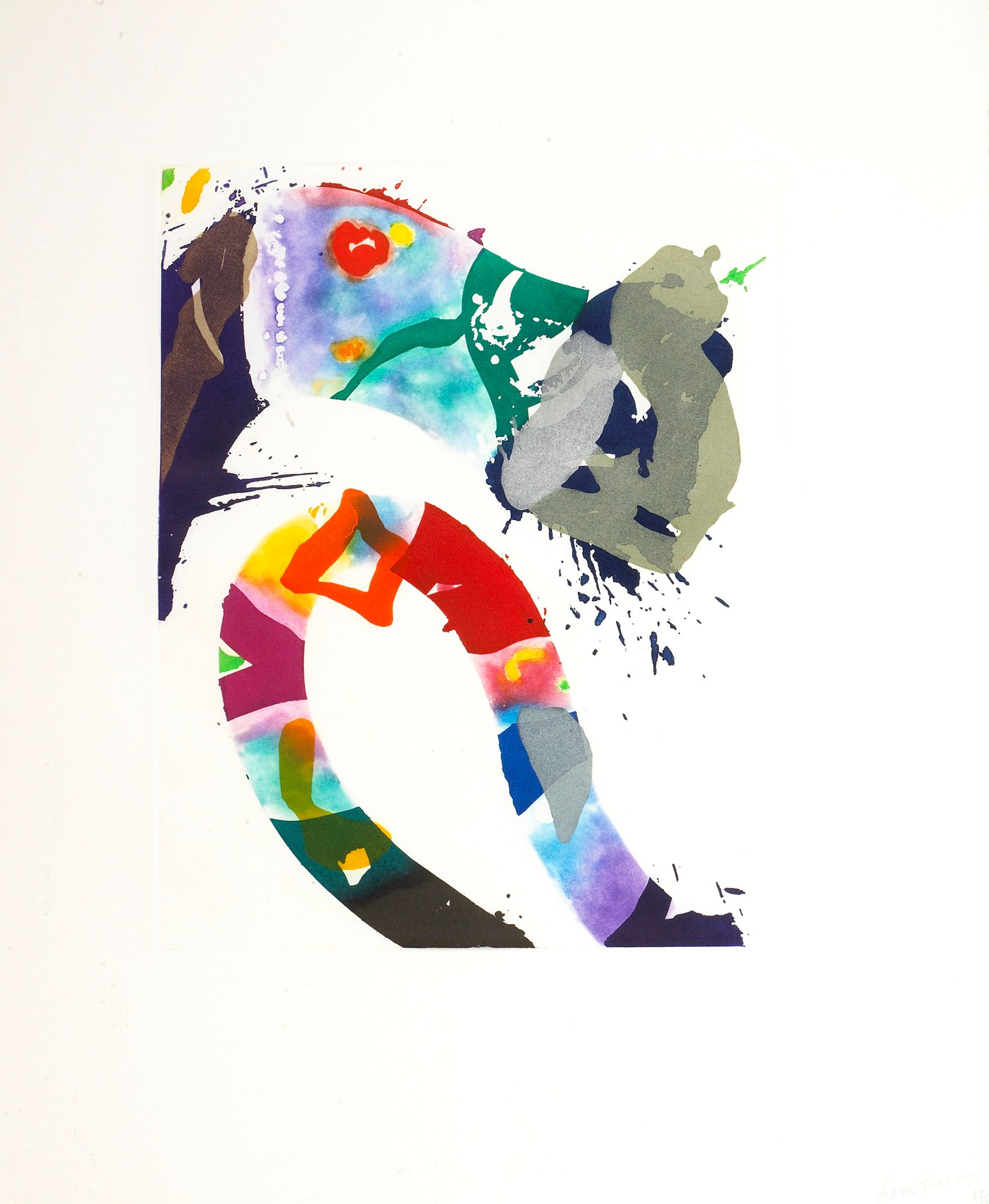 Sam Francis; Untitled;
