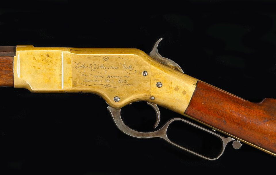 Bonhams An historic Winchester Model 1866 lever action rifle