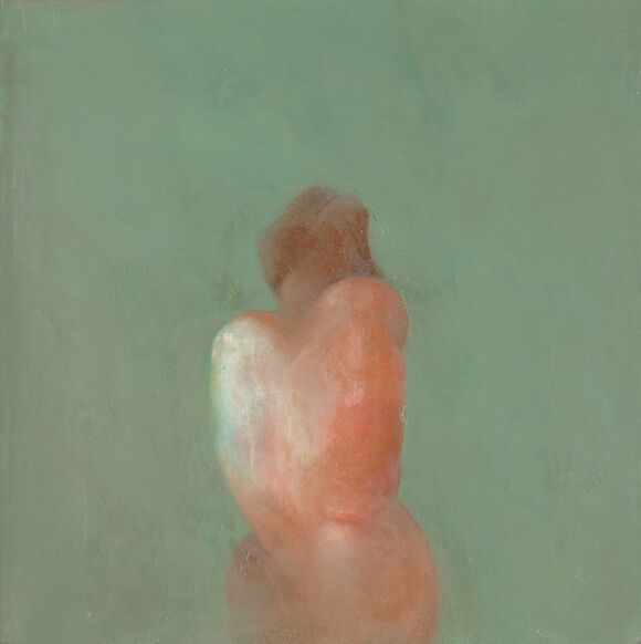 Bonhams : Lisa Yuskavage (American, born 1963) Centaur, 1990 13 3/4 x ...