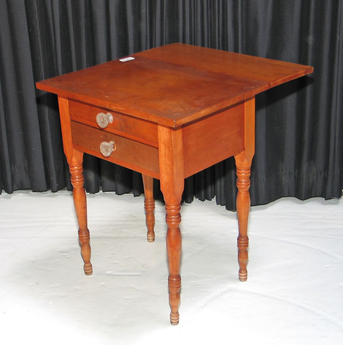 A Federal cherry work table