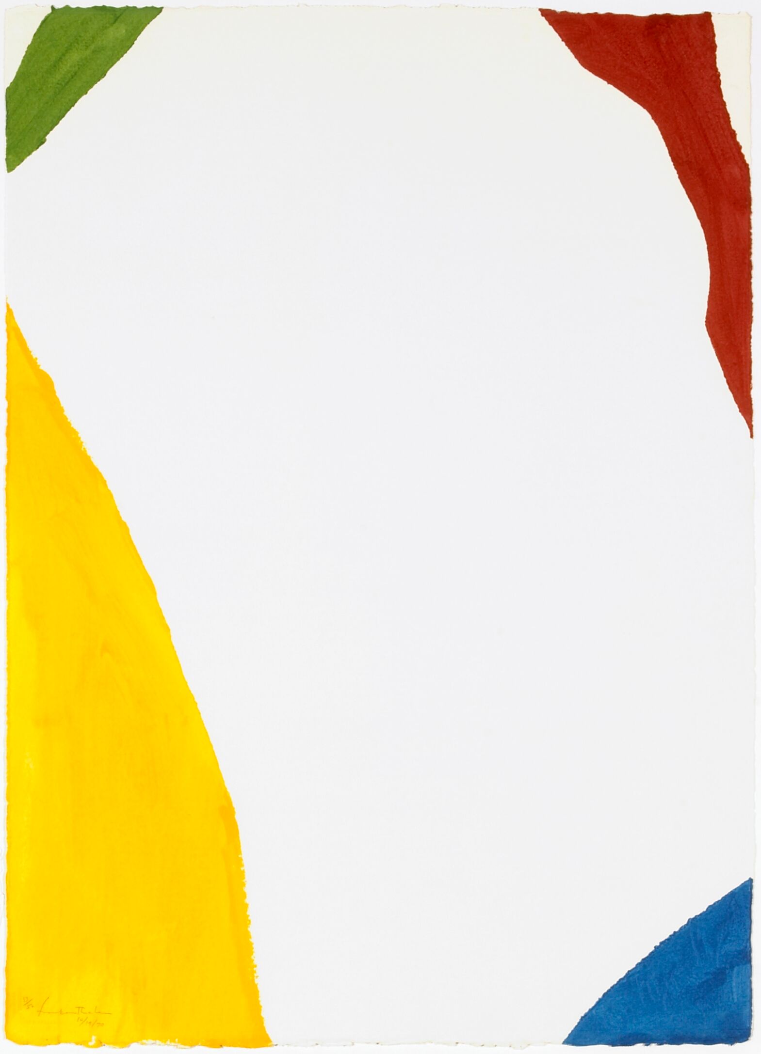 Wind Directions, from Four Pochoirs